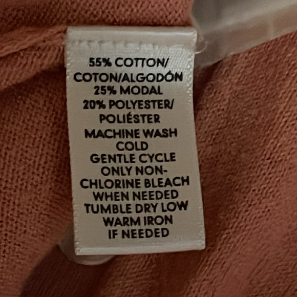 Loft Cardigan - XL Coral (More Pinky Coral) - Picture 6 of 6